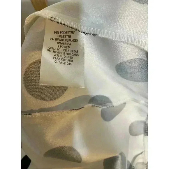 Studio 1 petite 4P polka dot open front short sleeve jacket - Picture 5 of 5